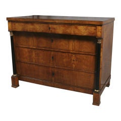 Biedermeier Period Walnut Chest of Drawers Biedermeier Period Walnut Chest of Drawers