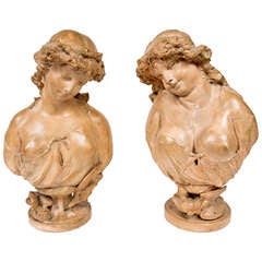 Louis XVI Style Busts after Claudion 12
