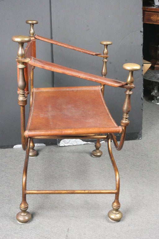 Curule Iron Chair