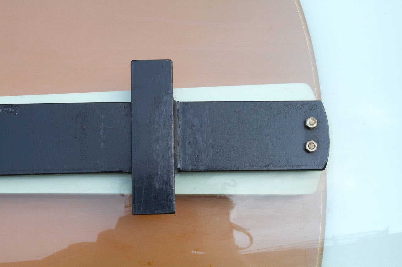 Important Trapezoidal Form Mirror by Max Ingrand for Fontana Arte en vente 1