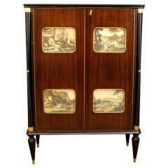 Mid-Century Bar Cabinet in the Manner of Paolo Buffa 7