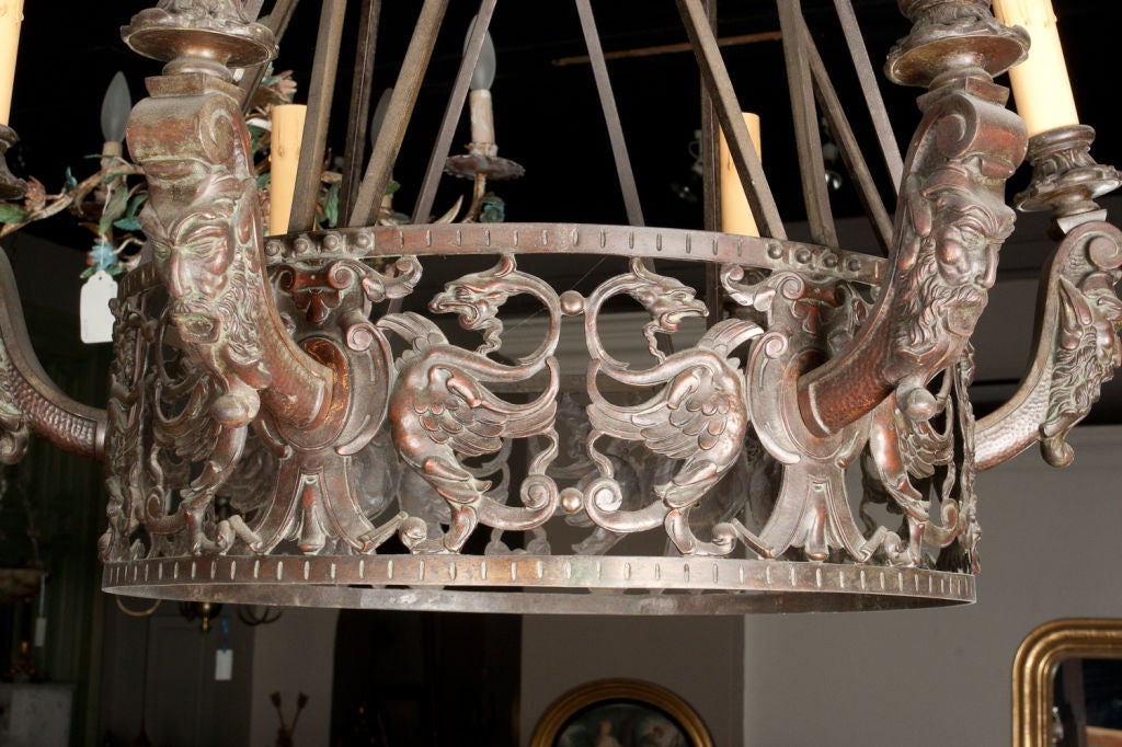 French Renaissance Style Chandelier