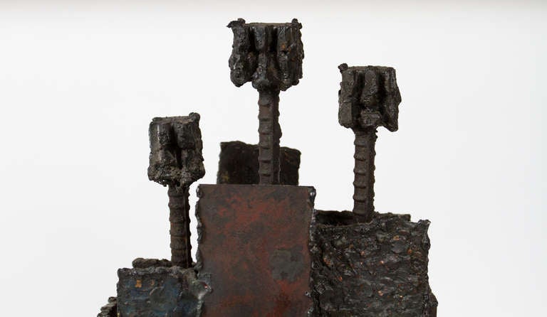 Sculpture en acier brutaliste Bon état - En vente à Montreal, QC