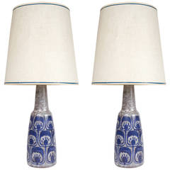 Coppia di lampade da tavolo "Persia" di Marianne Starck per Michael Andersen & Son
