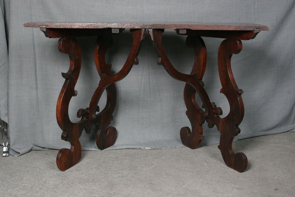 tuscan console table