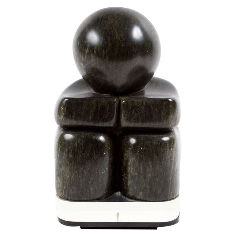 Carved Soapstone Sculpture