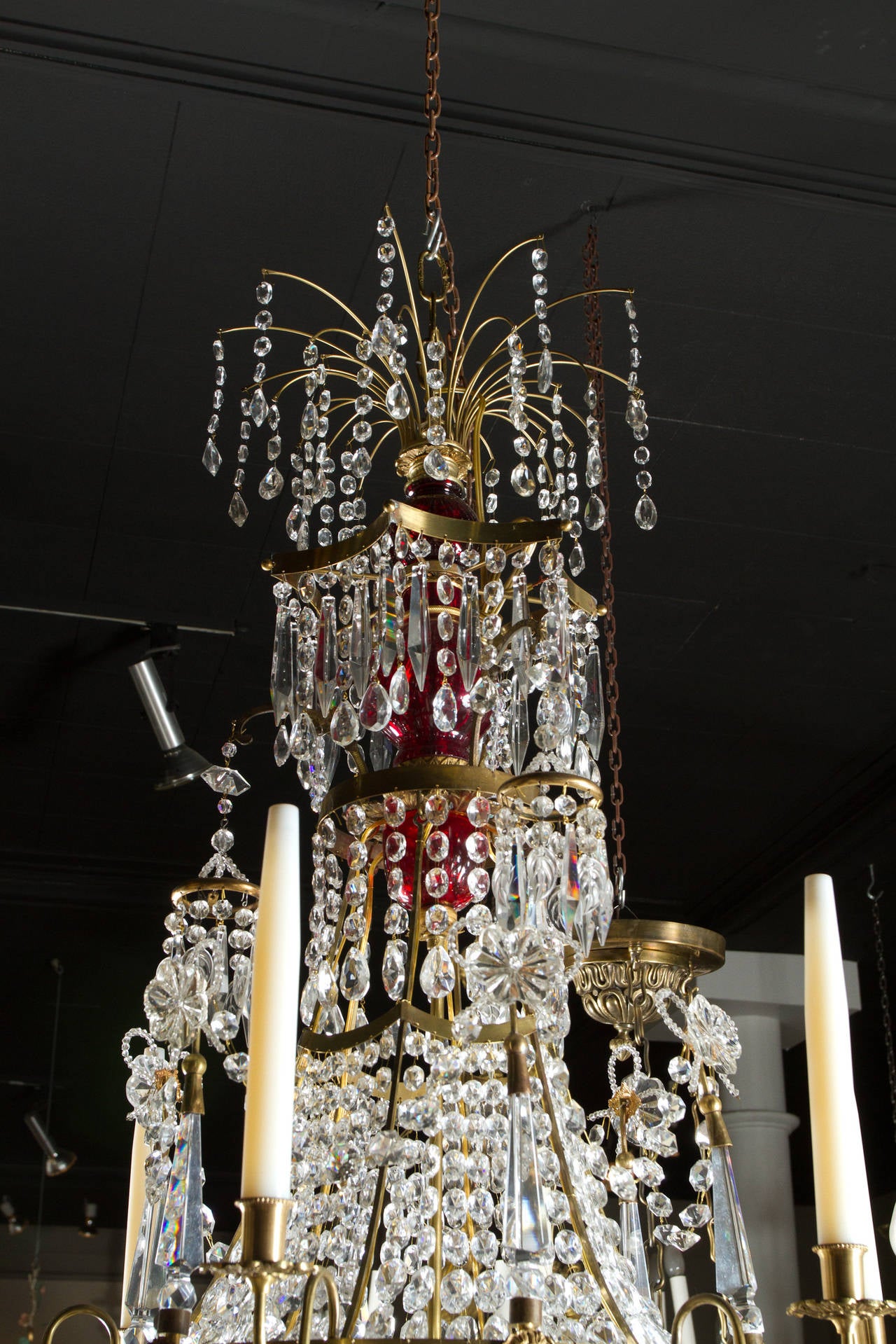 Neoclassical Russian Style Chandelier For Sale 4