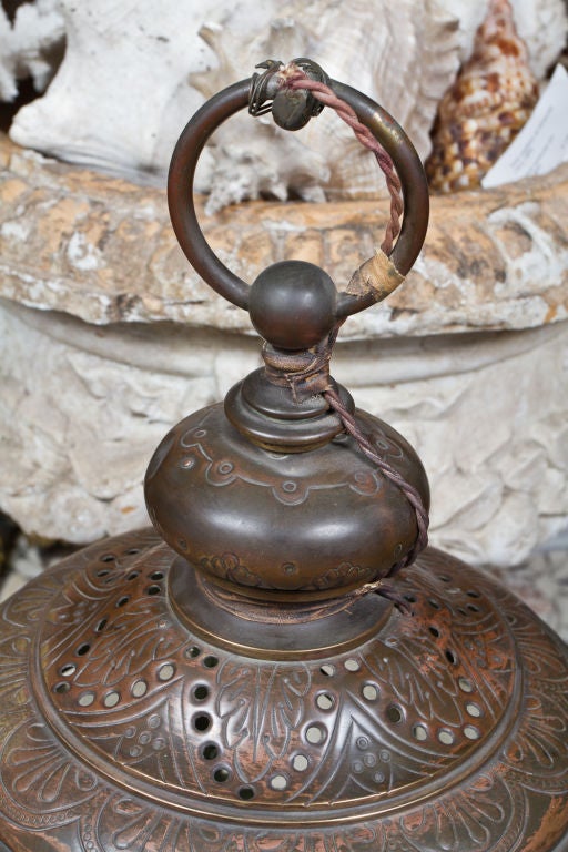 Beautiful 18th Century Dutch Brass Hall Lantern 1