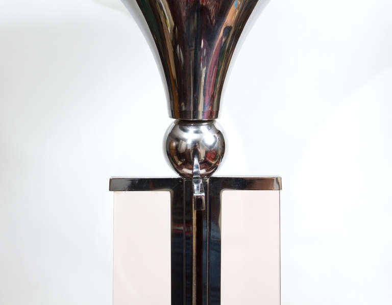 French Art Deco Lamp By Jacques Adnet