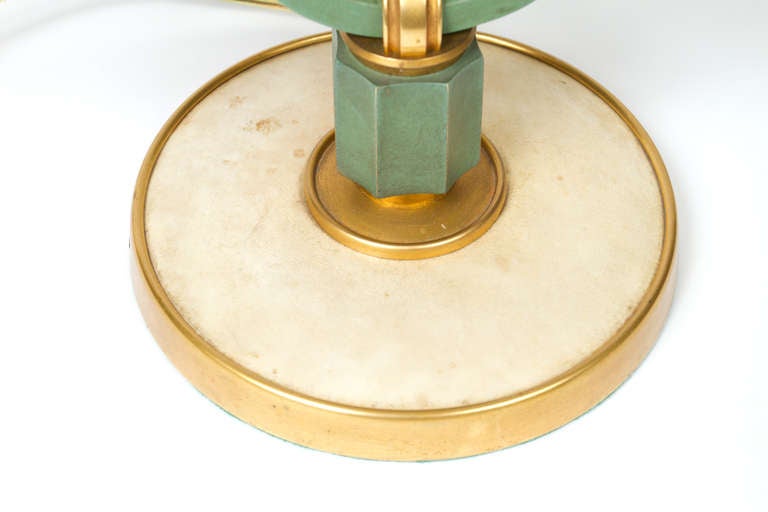 Art Deco Genet et Michon Table Lamp