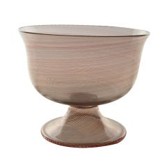 Fine Blown Glass Venini Bowl