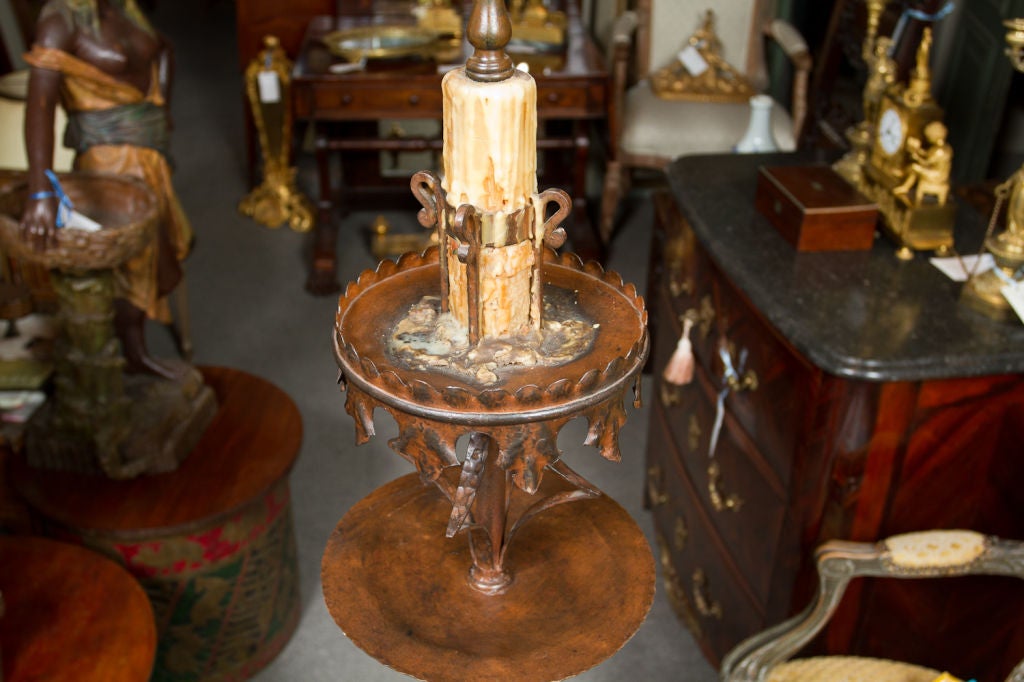 gothic standing lamp