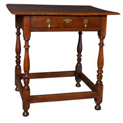 William and Mary Period Side Table