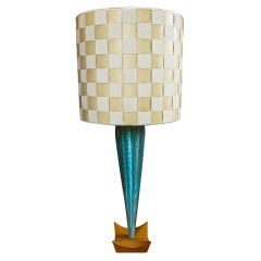 Vintage Murano Blown Glass Lamp