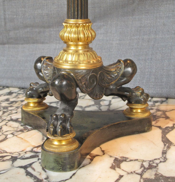 Bronze doré Candélabres - Charles X en vente