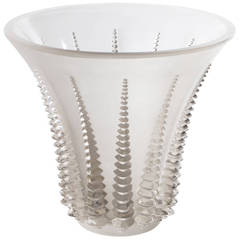 Retro Lalique Crystal Vase