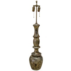 Carved Lamp in the Manner of James Mont 9