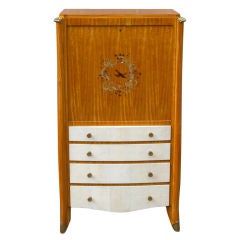 Satinwood Fall-Front Secretaire