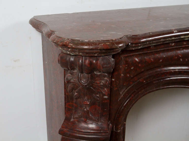 19th Century Regence Style Mantel For Sale