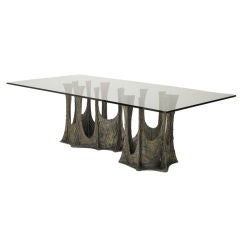 Large Stalagmite Dining Table by Paul Evans