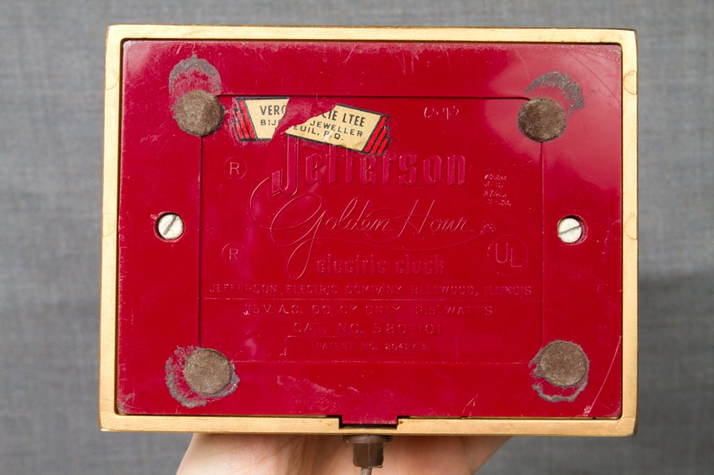 Ormolu Jefferson Magic Clock