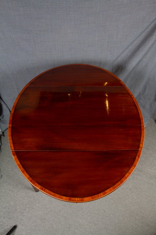 George III mahogany Pembroke table. 1
