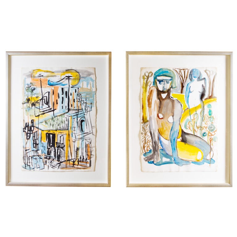 Aquarelles de John Francis Williams