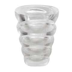 Lalique Glass Vase
