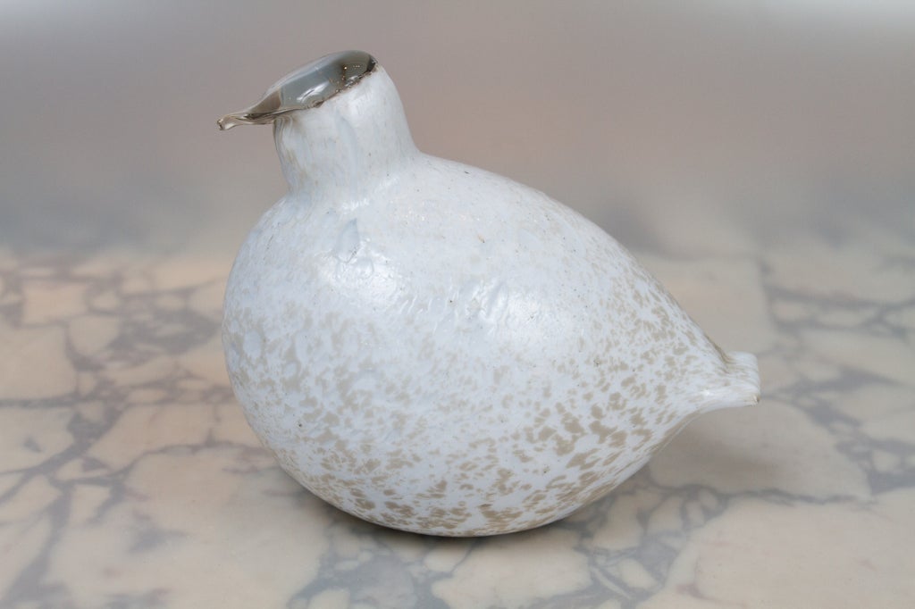 Pair of Oiva Toikka Glass Birds 2