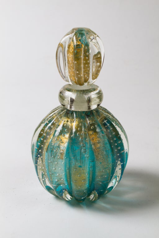 venetian glass perfume bottle