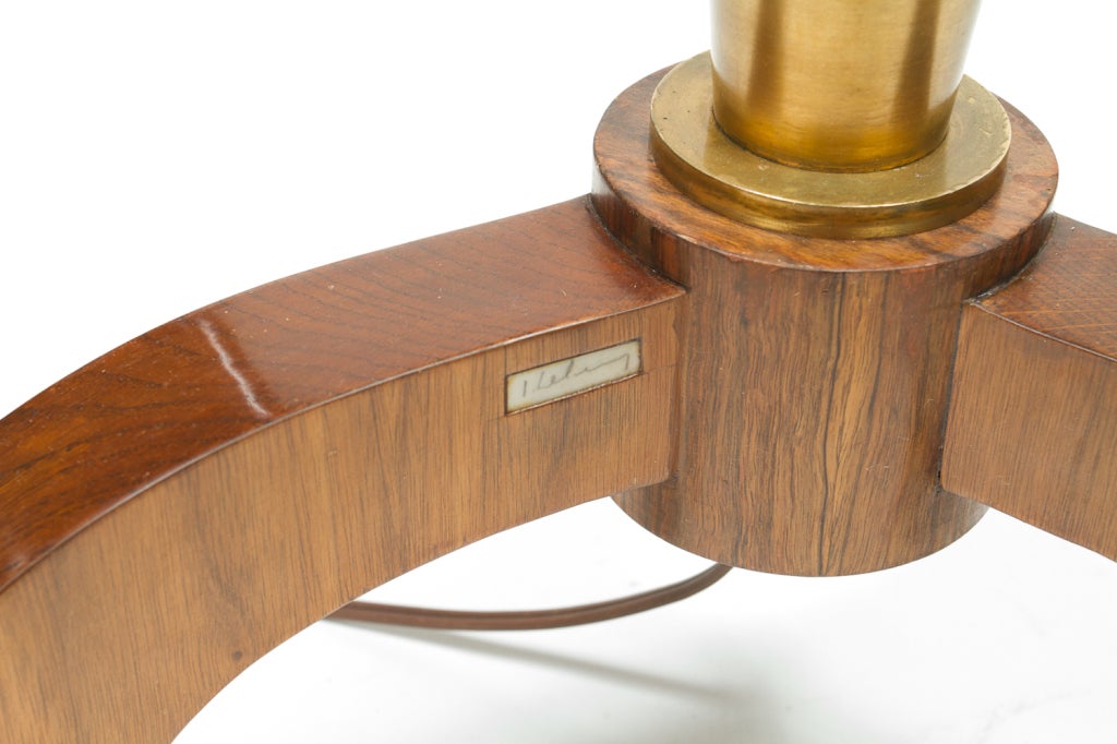 Lámpara de pie Art Déco de Jules Leleu Francés en venta