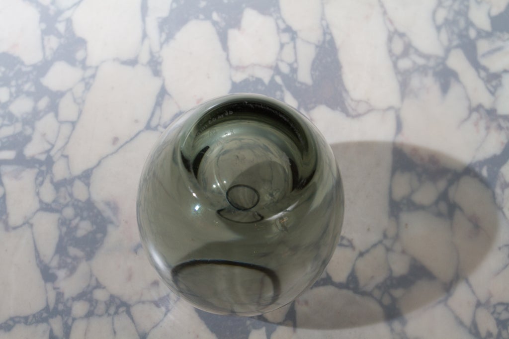 Mid-Century Modern Per Lutken Glass Bowl for Holmegaard For Sale