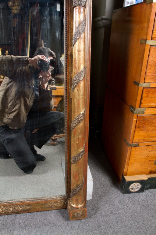 19th Century Empire Period Mirror For Sale