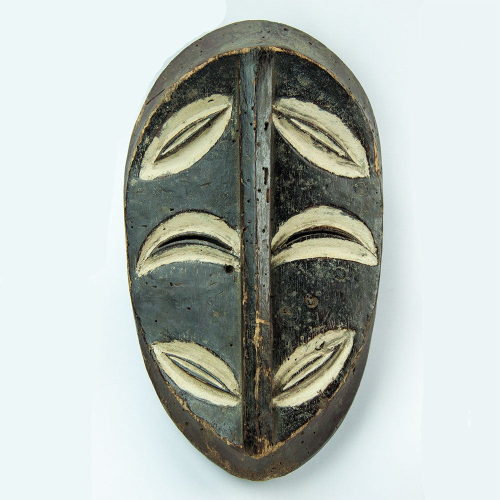Antique African Congo Lega Tribal Mask