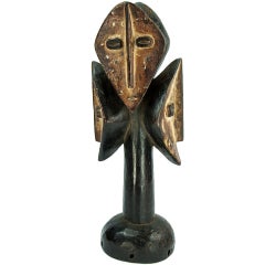 Antique African Congo Lega Tribal Sculpture