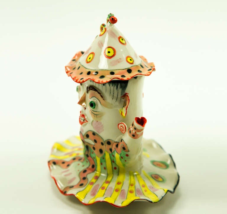 Porcelain Figural Two-Tier Teapot by Irina Zaytceva 3