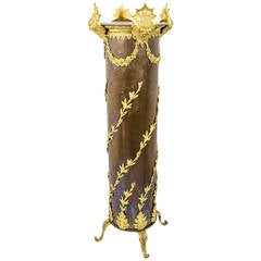 19th Century French Bronze Pedestal Stand 7