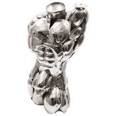 Nude Torso Welded Art Sculpture 11