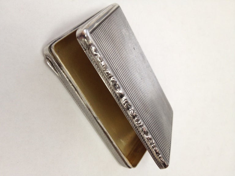Silver Hungarian Snuff Box