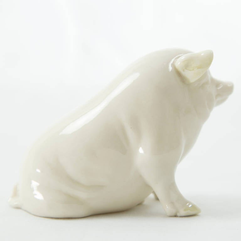 porcelain pig figurines
