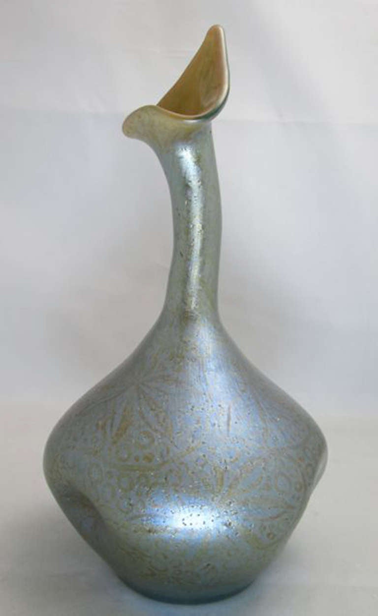 19th Century Loetz Sprinkler Vase