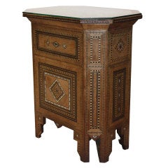 Syrian Marquetry Table