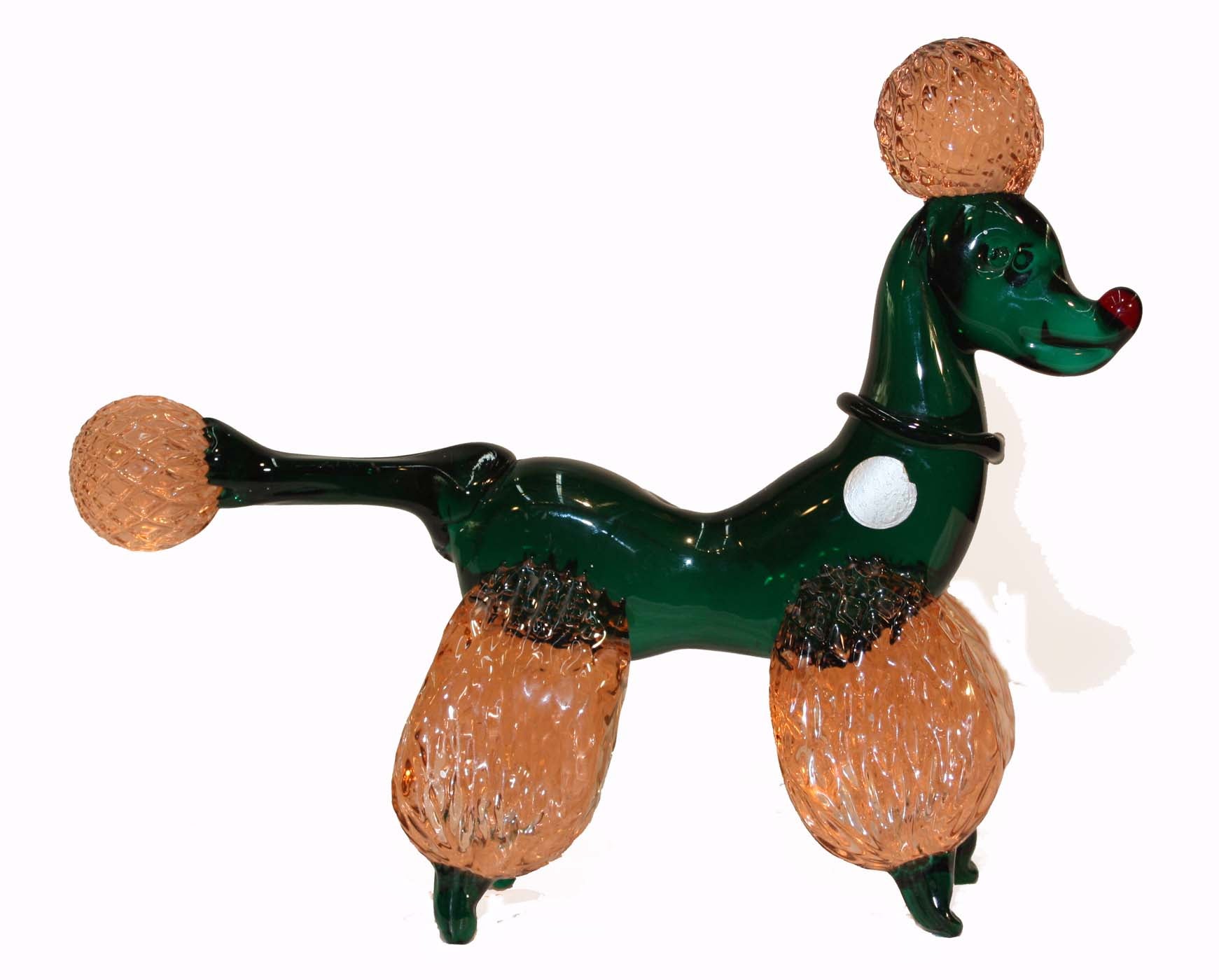 Vintage Murano Glass Poodle