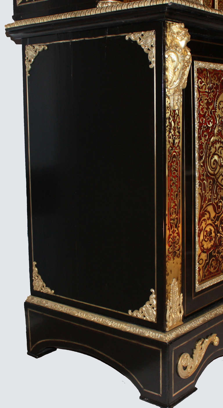 Napoleaon III Boulle Bookcase 1
