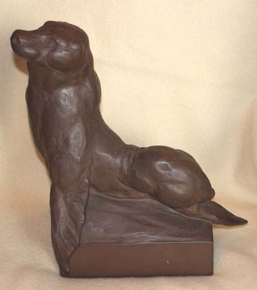 Meissen Stoneware Model of Seal by August Gaul For Sale 3