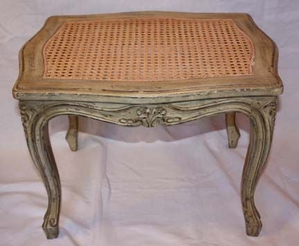 Pair of  Louis XV Style Boudoir Stools