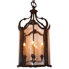 Louis XV Style  Bronze Four Light Lantern