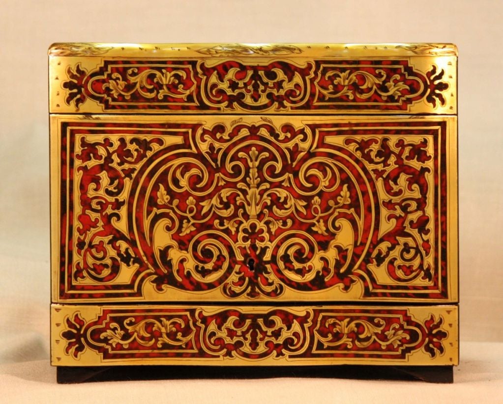 Napoleon III Boulle Cave à Liqueurs
