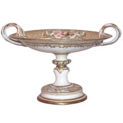 Footed Topographical Comport Depicting Windsor Castle