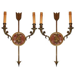 Pair of Empire  Style Wall Sconces